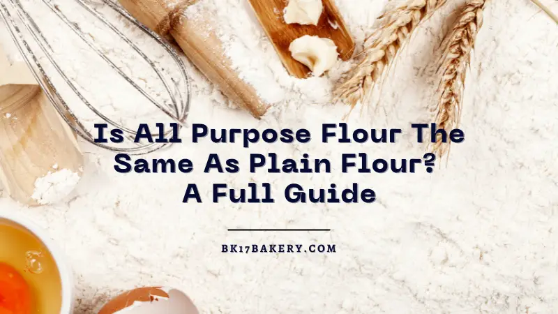 All Purpose Flour The vs. Plain Flour